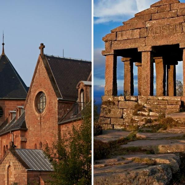 Route - Around the high-energy sites